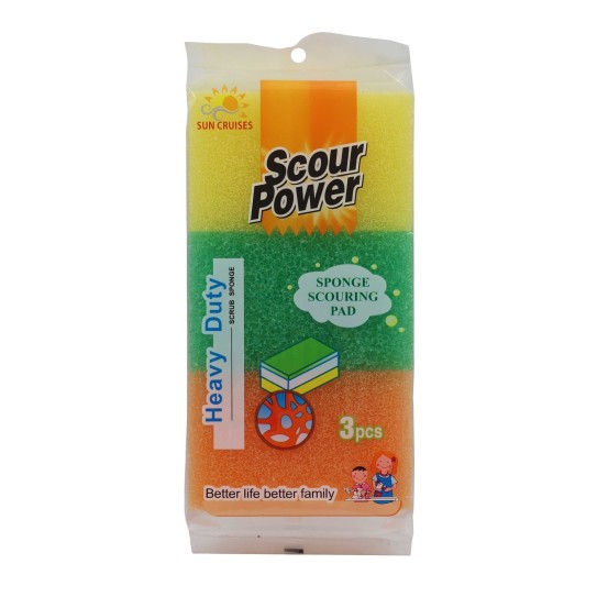 3 Pieces of luffa sponge SJ-813