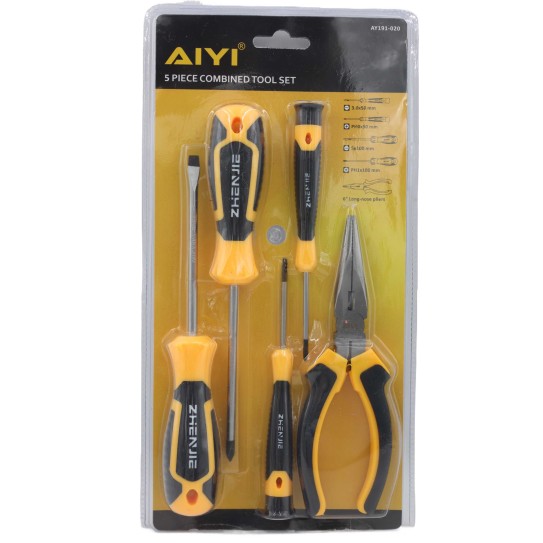 5 Piece combined tool set AY191-020