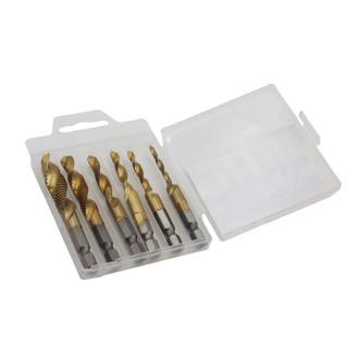 6PCS Composite tap drill bit AY025-0696pcs