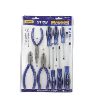 9PCS High quality screwdriver set AY191-0126