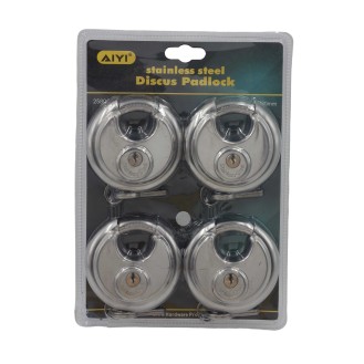 AIYI Disc padlock 4pcs 80mm AY076-403AY075-4034PC