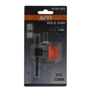 AIYI Hole saw set 22mm AY001-453