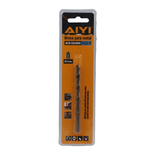 AIYI HSS Drill 1pcs 7mm AY198-0116542