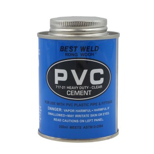 BEST WELD PVC Glue 250g blue AY011-033