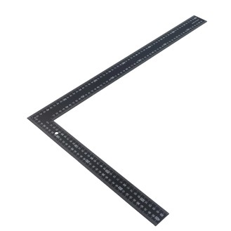 Black L-square ruler big AY002-012