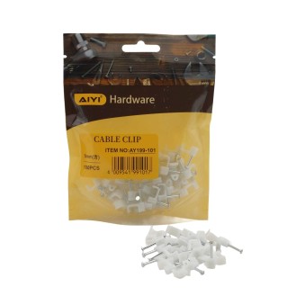 Cable Clip Flat 8mm AY199-101AY123-101