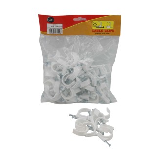 Cable Clip Round 25mm AY010-061AY123-102