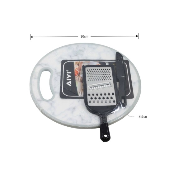 CUTTING BOARD KNIFE PLANE 3PCS AY097-625H813+