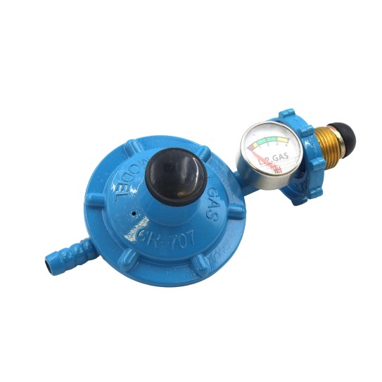Gas regulator with meter GR707-M AY014-002
