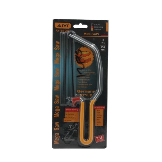 Heavy duty junior hacksaw AY155-003