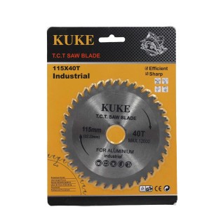 KUKE Cutting aluminum disc 115mm*40T AY082-019