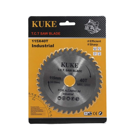 KUKE Cutting aluminum disc 115mm*40T AY082-019