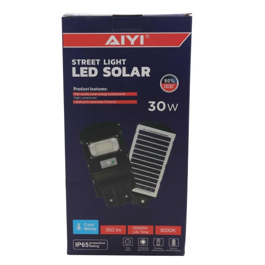 LED SOLAR STREET LIGHT 30W AY399-042