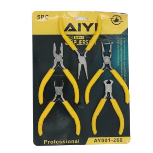 Mini pliers 5pcs AY001-266