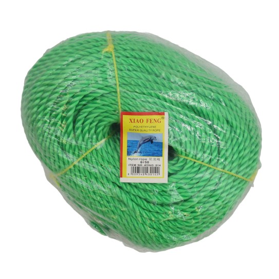 Nylon rope 6*50m AY043-014