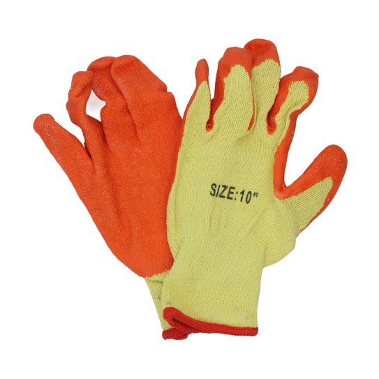 Orange & yellow gloves AY003-007