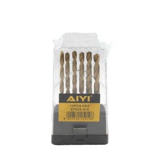 PP Steel Drill Bit 13pcs AY025-010