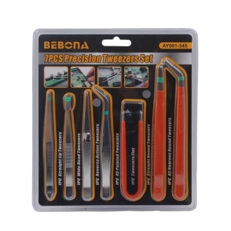 Precison tweezer set 7pcs AY001-545
