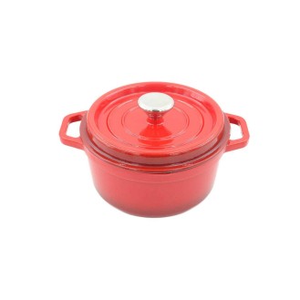 AIYI Cast Iron Cookware 20cm AY378-001 Red