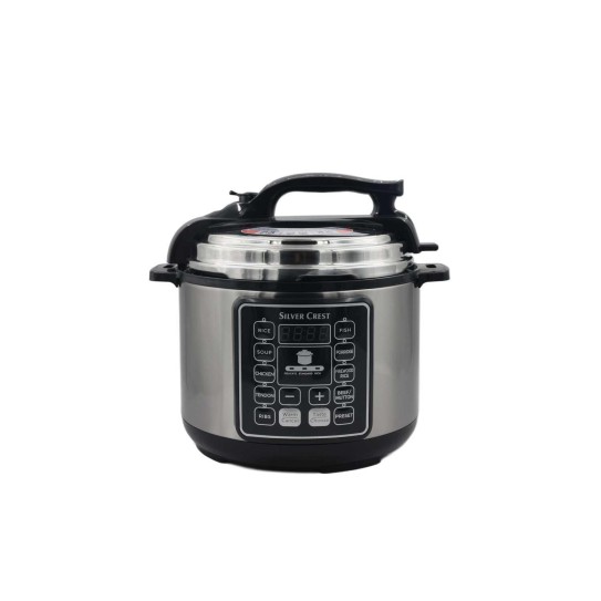 AIYI Electric Pressure Cooker MES6817 AY380-004 Silver