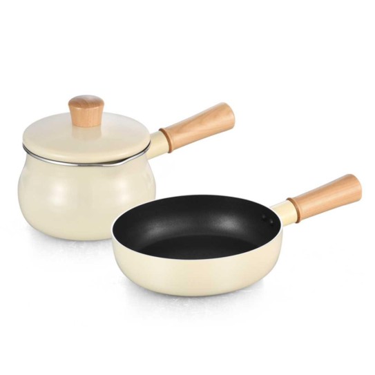 Aluminum Non-stick 2pcs cookware setAY129-012