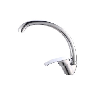 AIYI Basin Mixer Long AY406-009 Silver