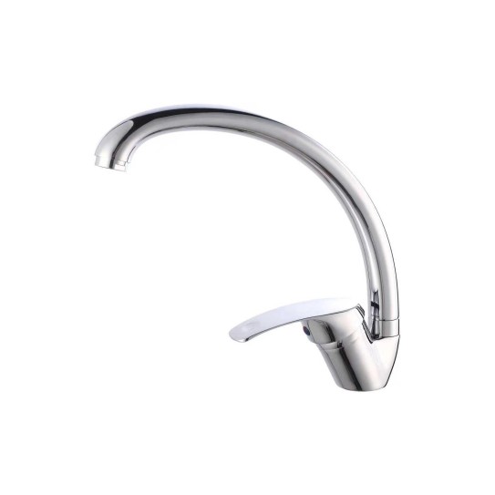AIYI Basin Mixer Long AY406-009 Silver