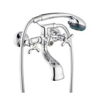 AIYI Bath Mixer Set AY406-059 Silver