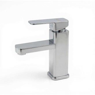AIYI Square Single Hole Tap AY407-022 Silver