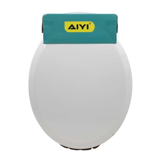 AIYI Wooden Toilet seat lid whaite AY382-001 Whiite