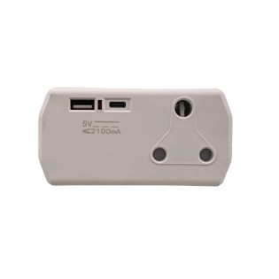 1*16A+2USB MULTIPLUG ADAPTER AY299-804