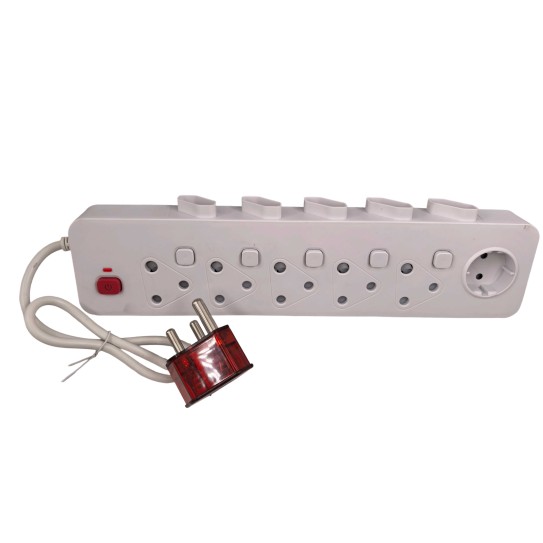 AiYi 11way multiplug sockets with switch 16A 250V nice AY299-112