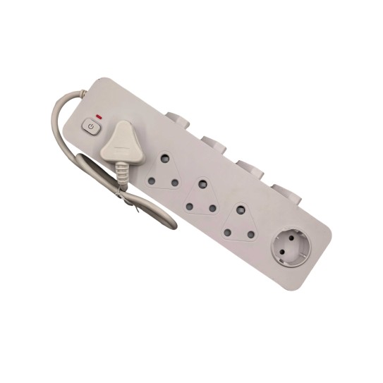 AiYi 9way multiplug sockets 16A 250V AY299-008