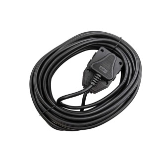 AiYi Extension cord 16A 250V 15m(black) AY299-016