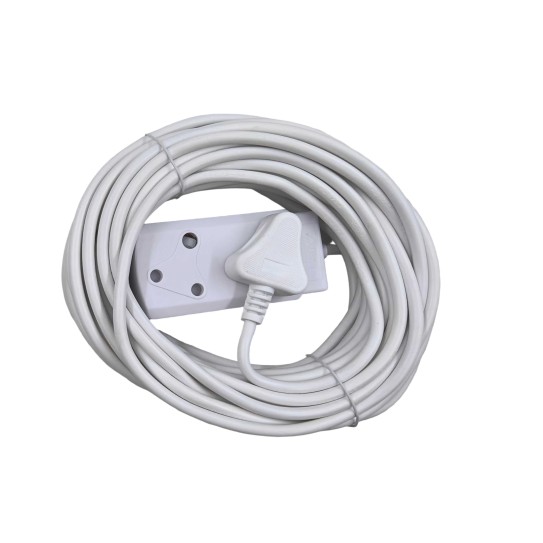 AiYi Extension cord 16A 250V 20m(White) AY299-017
