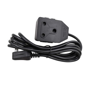 AiYi Extension cord 16A 250V 3m (black)AY299-013