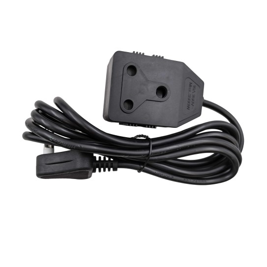 AiYi Extension cord 16A 250V 3m (black)AY299-013