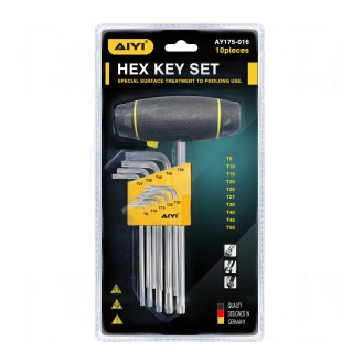 AIYI Hex hey set 10pcs AY175-016