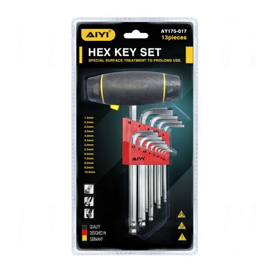 AIYI Hex hey set 13pcs AY175-017