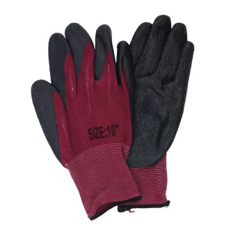 Purp & black gloves AY003-057