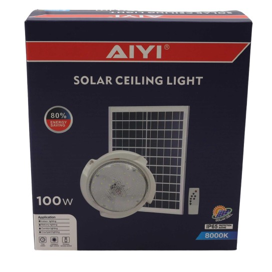 Solar ceiling light 100W AY399-025