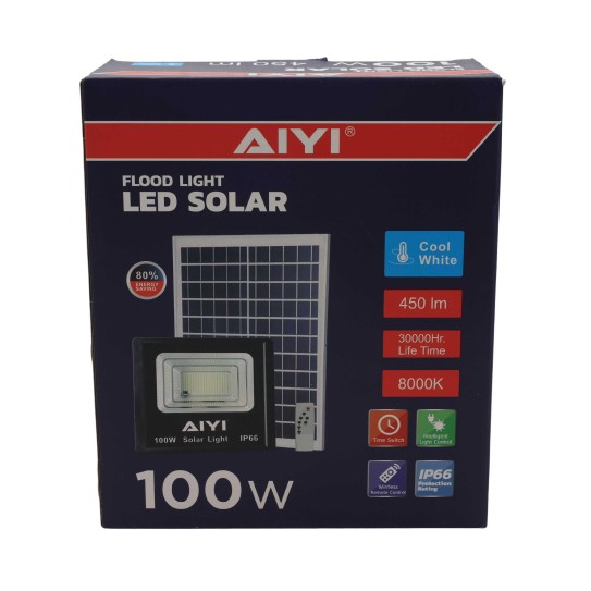 solar flood light 100W AY399-029
