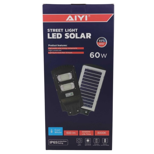 street light LED solar 60w AY399-043