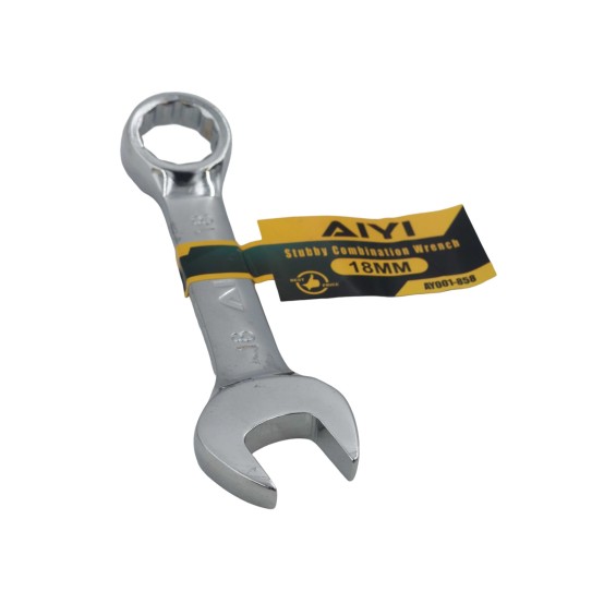 Stubby combination wrench 18mm AY001-858