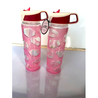 CC047-019 Concave-convex Pink Sippy Bottle