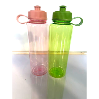 Transparent water bottle