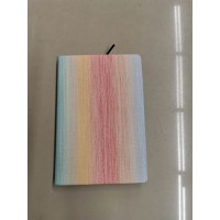 Gradient color notebook