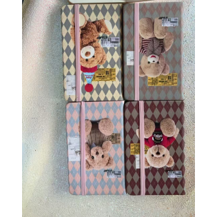 CC054-016 bear notebook