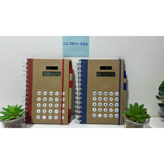 CC054-025 calculate notebook