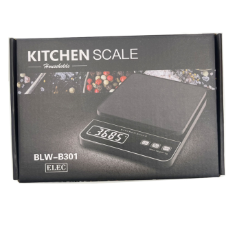 CC055-004 black kitchen scale 301;5KG